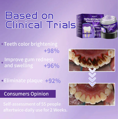 💎AQA™ Teeth Restoration Mineral Powder🦷(ADA recommended) (🎁Flash Sale - Don’t Miss Out)