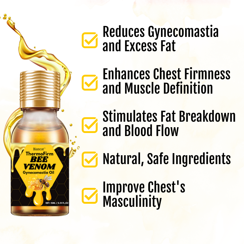 Melax™ ThermoFirm Bee Venom Gynecomastia Oil