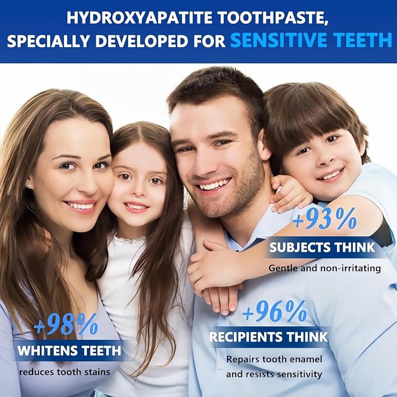 Beamach Hydroxyapatite Toothpaste 7.5% for Enamel Repair & Teeth Whitening Refreshing Flavor Fluorid